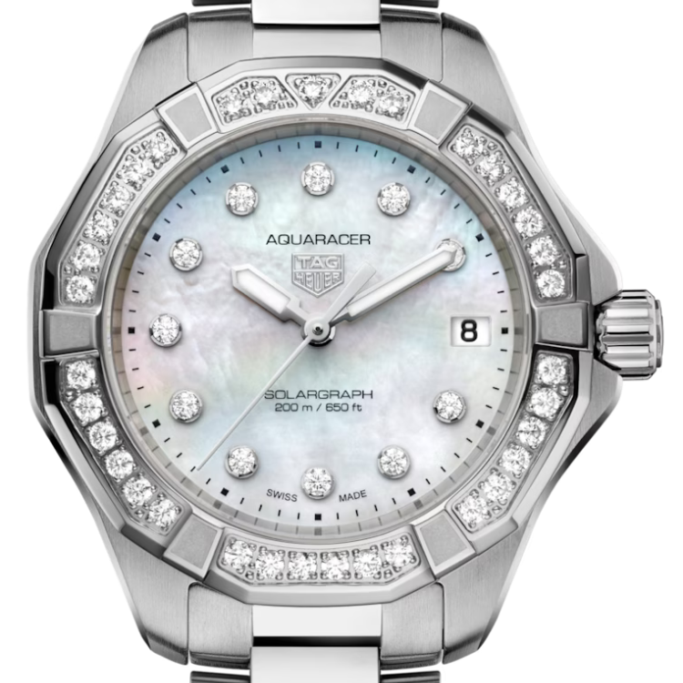 TAG Heuer Watch Aquaracer Professional 200 Solargraph 34