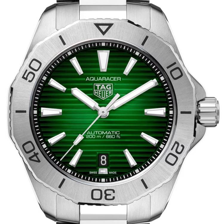 TAG Heuer Watch Aquaracer Professional 200 Green
