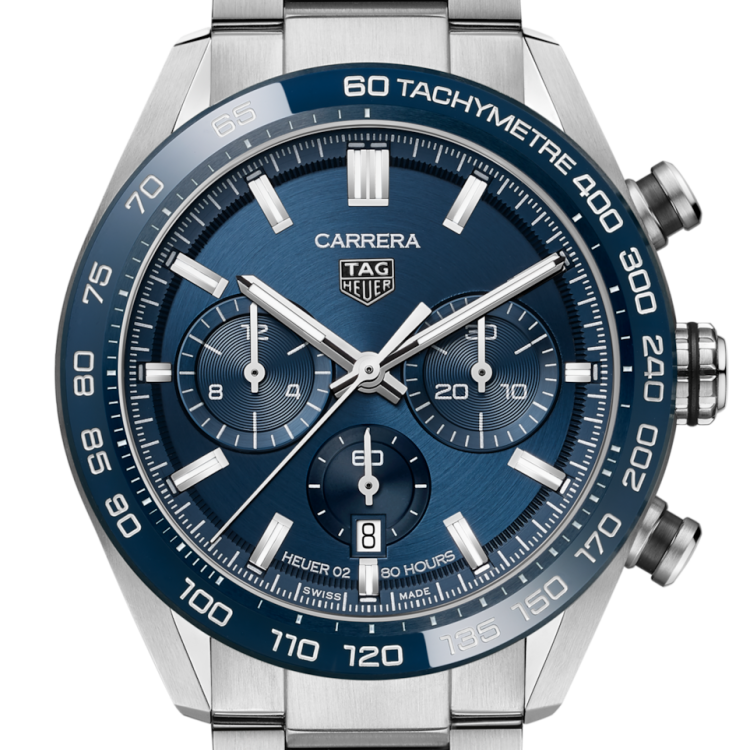 TAG Heuer Watch Carrera Heuer 02 Chronograph - Blue