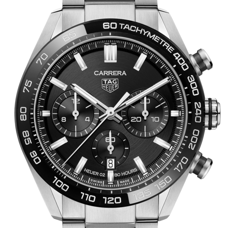 TAG Heuer Watch Carrera Heuer 02 Chronograph - Black