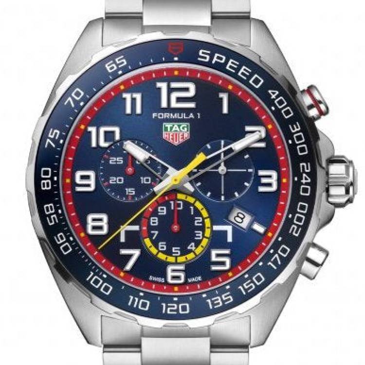 TAG Heuer Watch Formula 1 Red Bull Racing Bracelet Special Edition - Blue