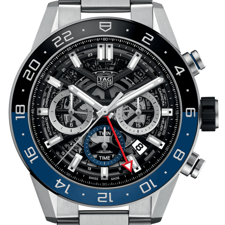TAG Heuer Watch Carrera Calibre Heuer 02 Automatic GMT