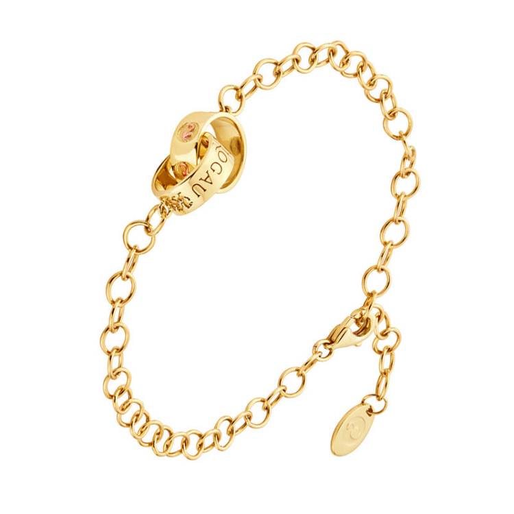 Clogau Tree Of Life Insignia 9ct Yellow Gold Links Bracelet - Gold