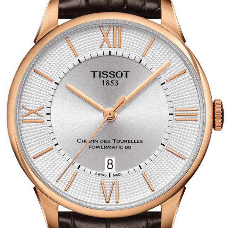 Tissot Watch Chemin des Tourelles Powermatic 80 42 - Silver