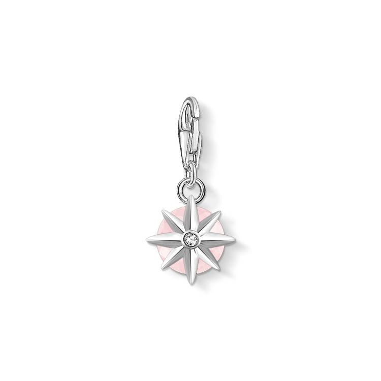 Thomas Sabo Charm Club Sterling Silver October Birthstone Charm - Silver