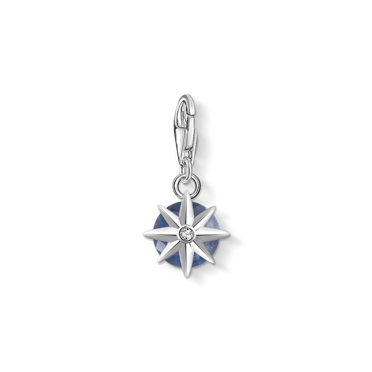 Thomas Sabo Charm Club Sterling Silver September Birthstone Charm - Silver