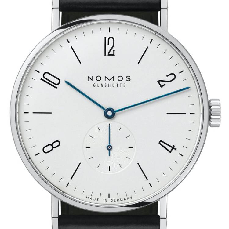 Nomos Glashutte Watch Tangente 38 Sapphire Crystal - White