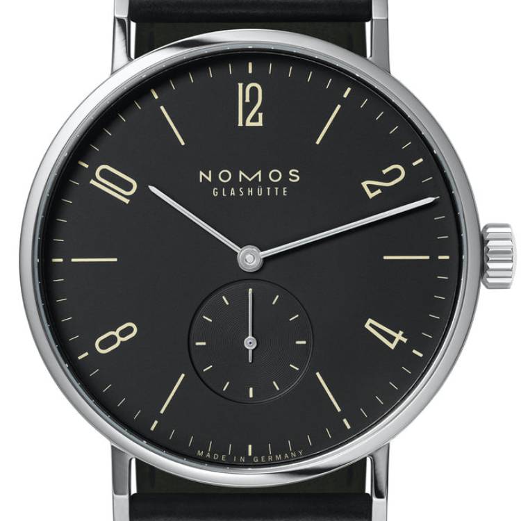 Nomos Glashutte Watch Tangomat Ruthenium Sapphire Crystal - Grey