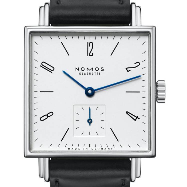Nomos Glashutte Watch Tetra Glasboden Sapphire Crystal - White