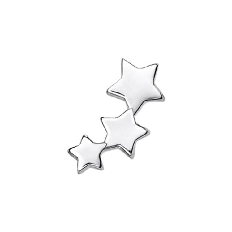 Thomas Sabo Sterling Silver Stars Single Stud Earring - Silver
