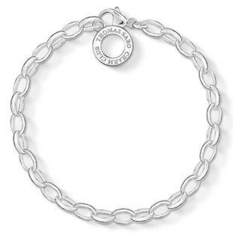 Thomas Sabo Charm Club Sterling Silver Charm Bracelet - M
