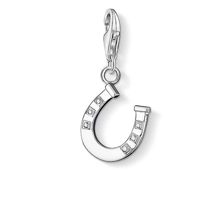 Thomas Sabo Charm Club Sterling Silver Horseshoe Charm - Silver