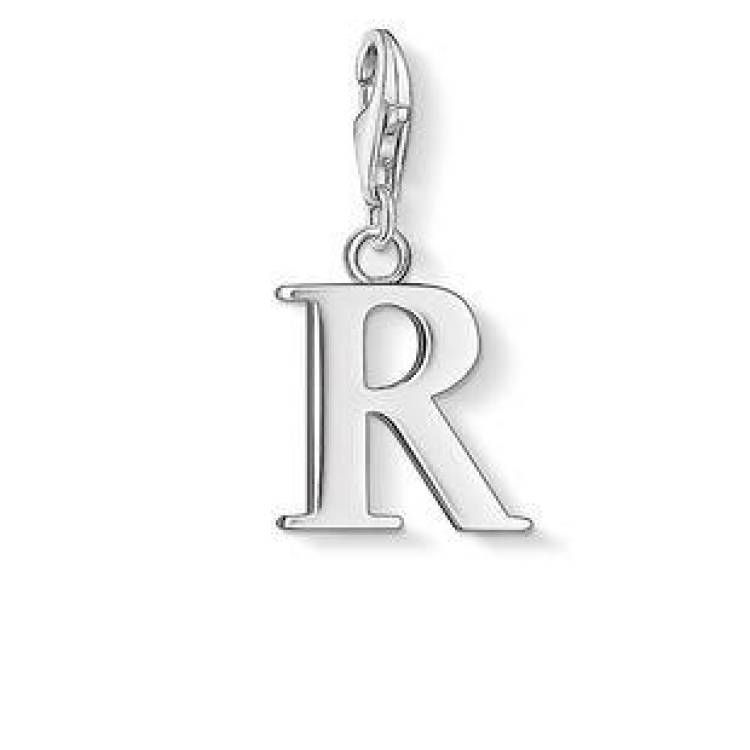 Thomas Sabo Charm Club Sterling Silver Letter R Charm