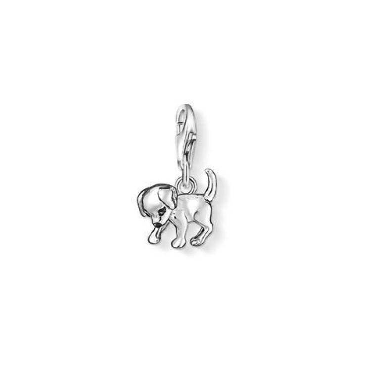 Thomas Sabo Charm Club Sterling Silver Puppy Charm - Silver