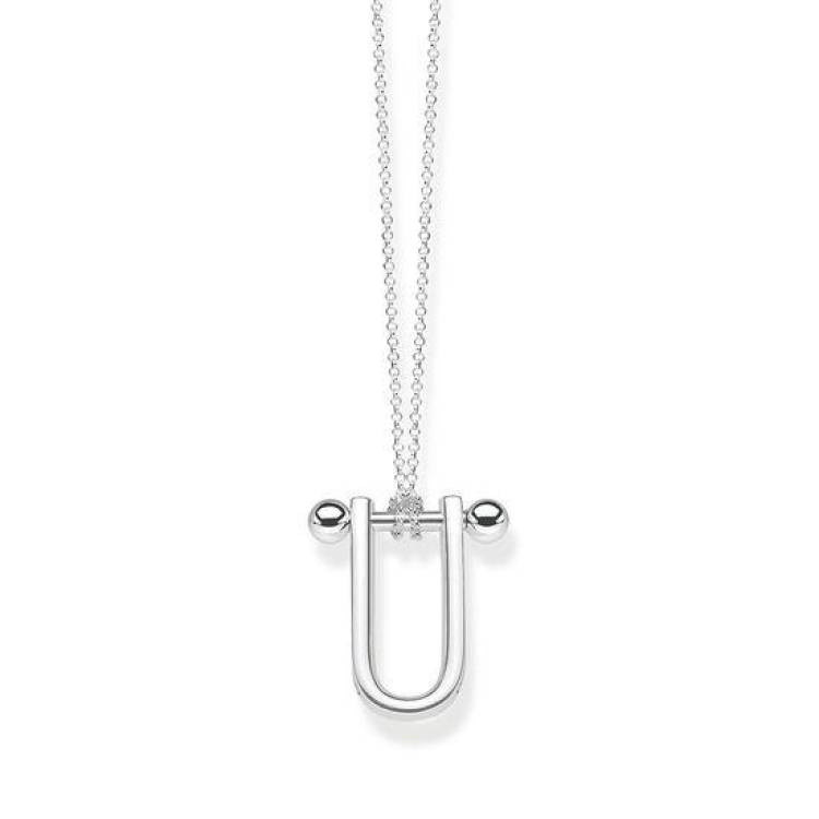 Thomas Sabo Glam And Soul Sterling Silver Iconic Necklace D