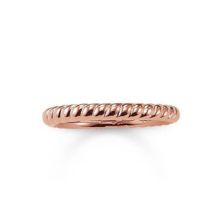 Thomas Sabo Glam and Soul Rose Gold Ring D - 60