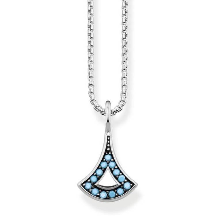 Thomas Sabo Glam and Soul Sterling Silver Asian Ornaments Necklace - Silver