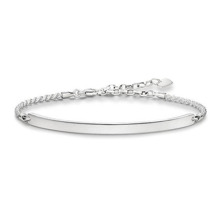 Thomas Sabo Love Bridge Sterling Silver Classic Bracelet D - Silver