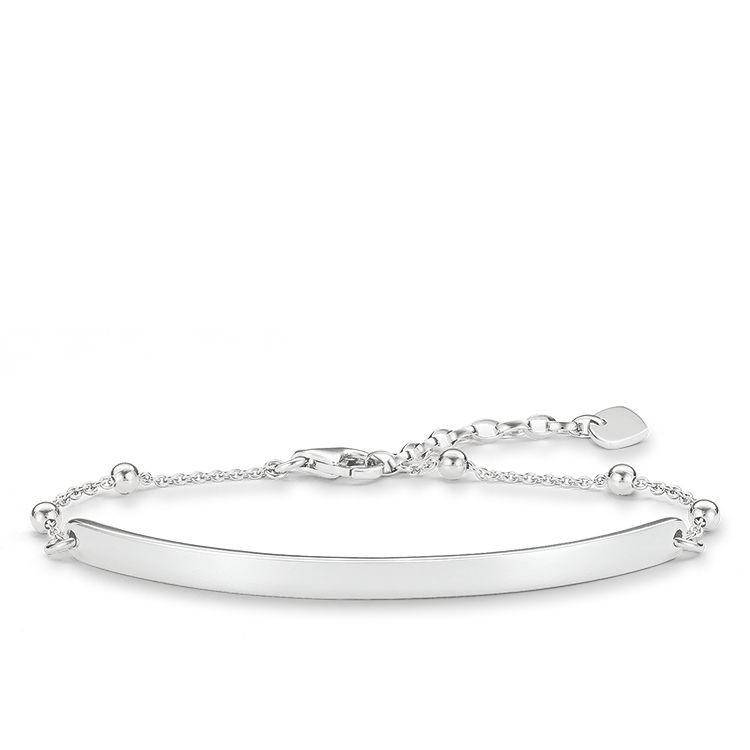 Thomas Sabo Love Bridge Sterling Silver Dots Bracelet D - Silver