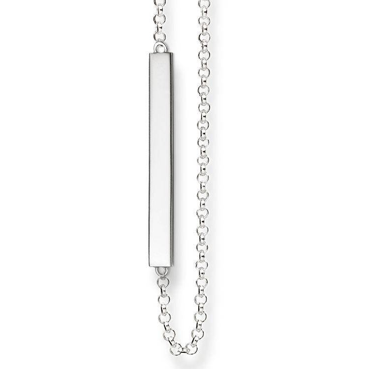 Thomas Sabo Love Bridge Sterling Silver Necklace 70cm D - Silver