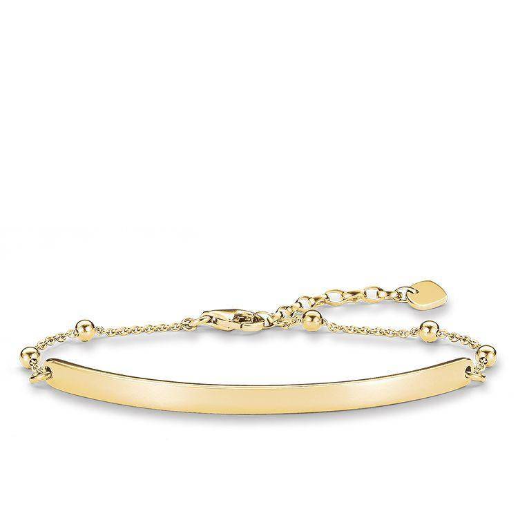 Thomas Sabo Love Bridge Yellow Gold Dots Bracelet D - Yellow Gold