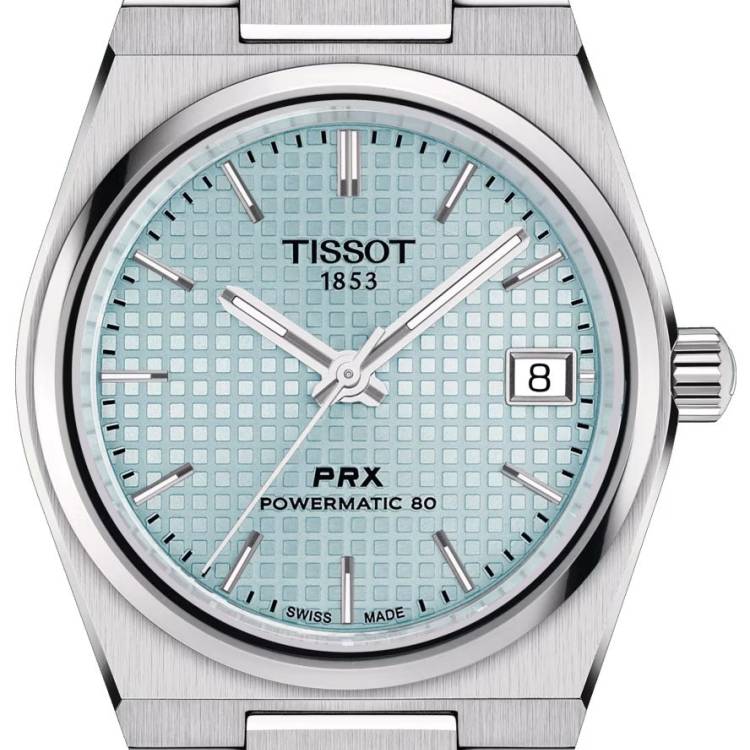 Tissot Watch PRX Powermatic 80 35mm Ice Blue