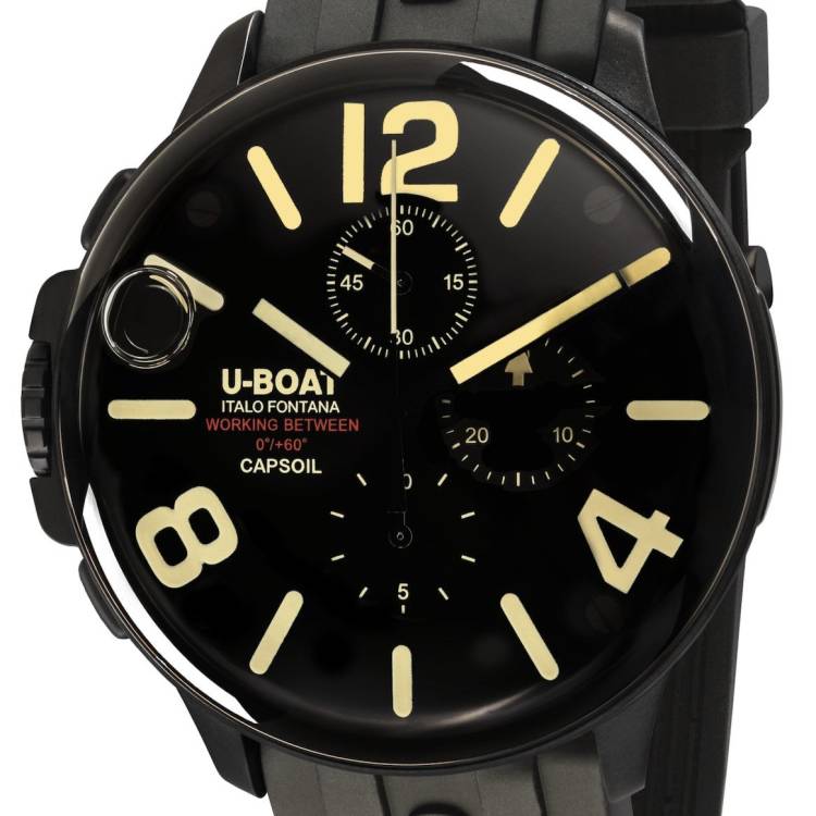 U-Boat Watch Capsoil 45 Chrono DLC - Black