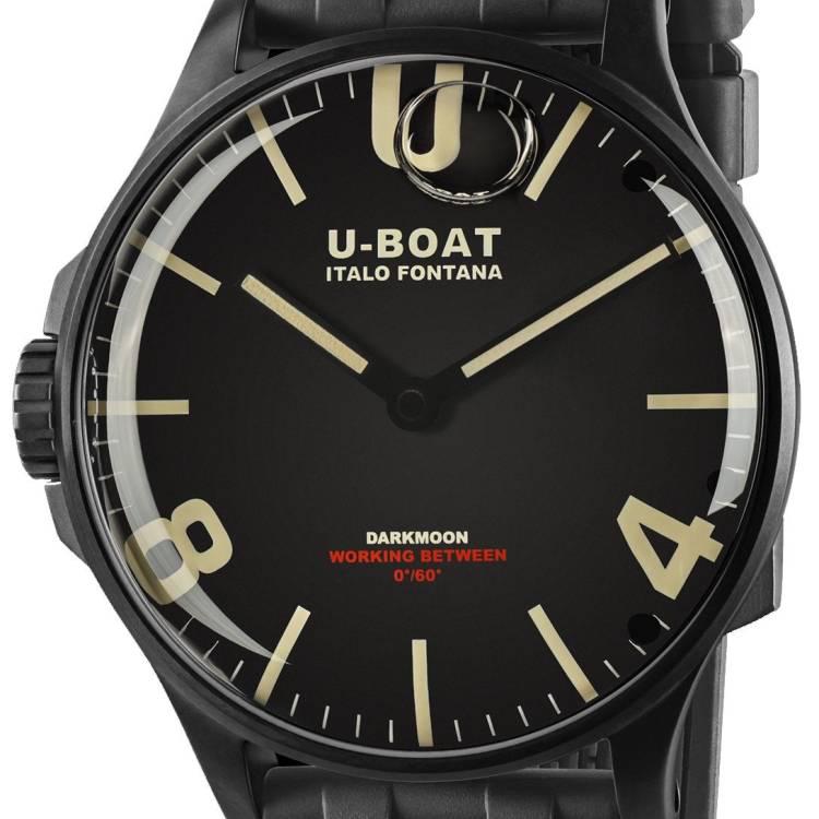 U-Boat Watch Darkmoon 44 Black PVD