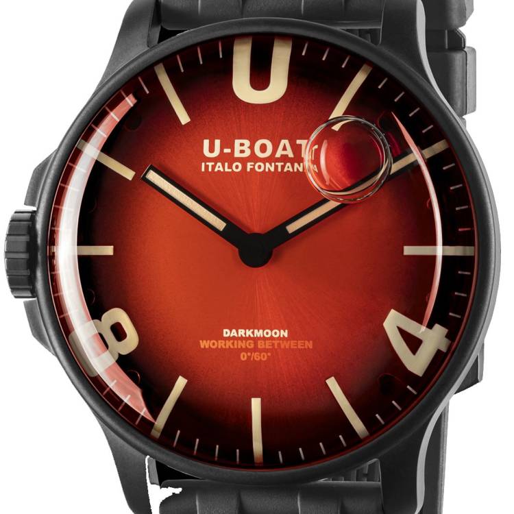 U-Boat Watch Darkmoon 44 Cardinal Red PVD