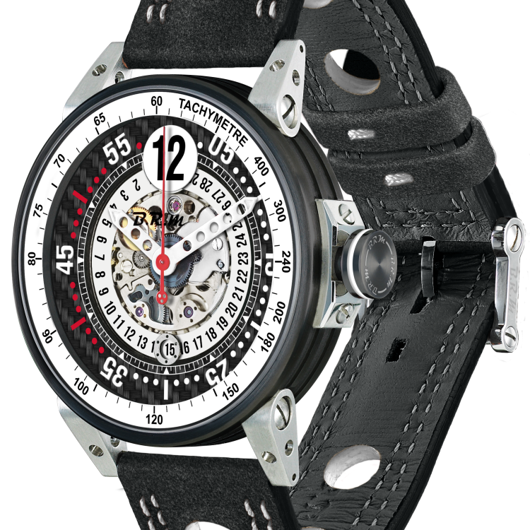 B.R.M. Watch V6-44 Touring White