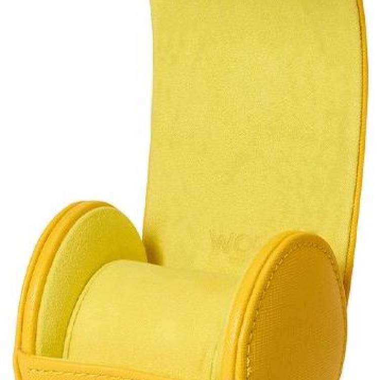 WOLF Watch Roll Black Tutti Frutti Yellow