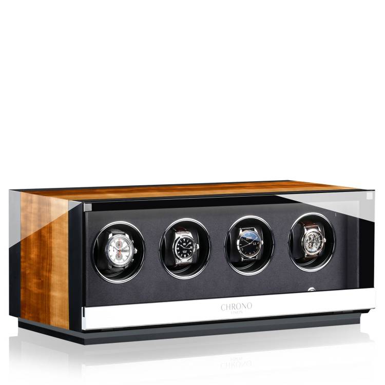 Chronovision Watch Winder Ambiance IV Aurosso High Gloss Black High Gloss - Black