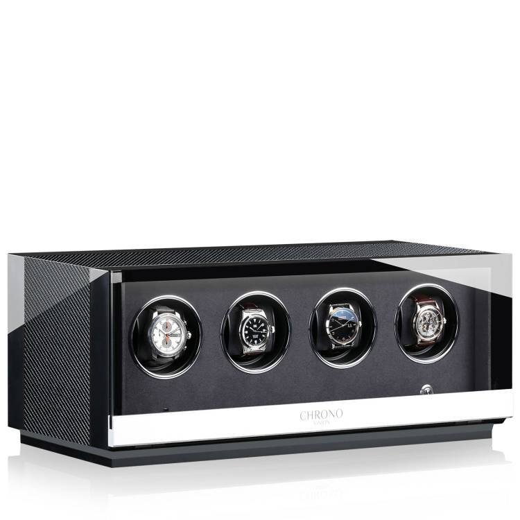 Chronovision Watch Winder Ambiance IV Carbon Black High Gloss