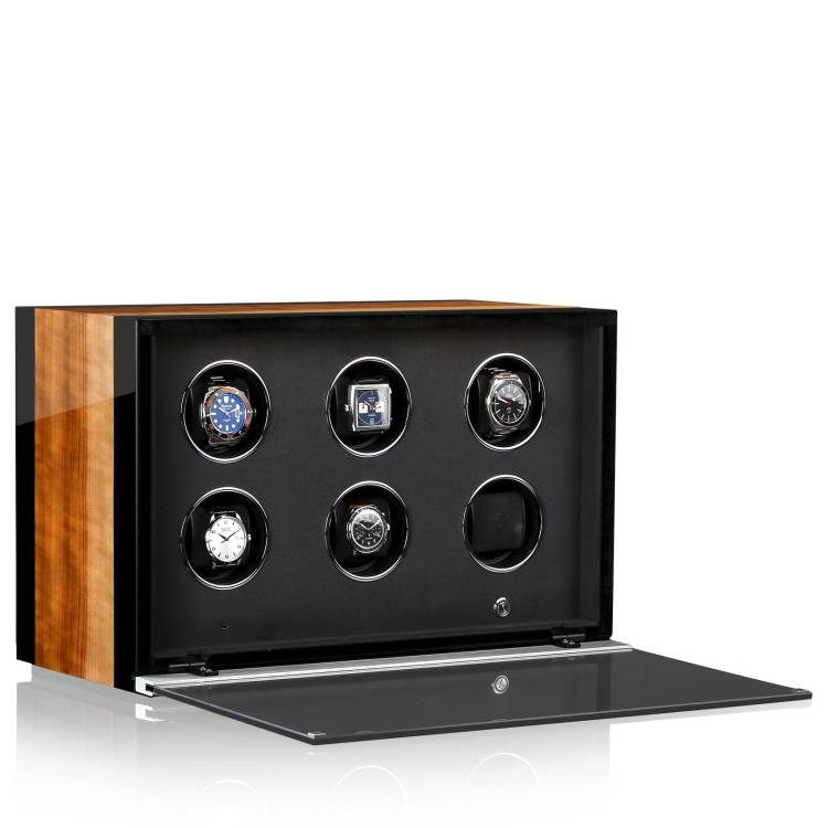 Chronovision Watch Winder Ambiance VIII Aurosso High Gloss Black High Gloss - Black