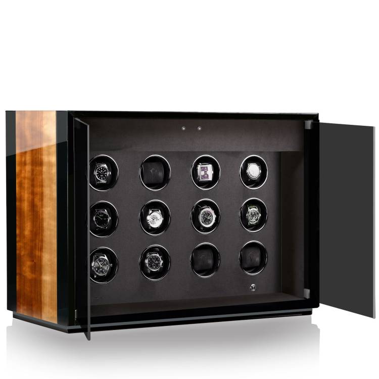 Chronovision Watch Winder Ambiance XII Aurosso High Gloss Black High Gloss - Black