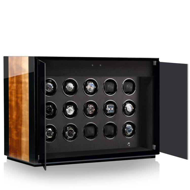 Chronovision Watch Winder Ambiance XV Aurosso High Gloss Black High Gloss - Black