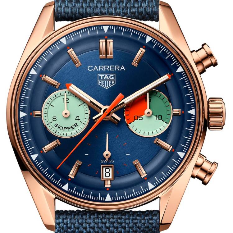 TAG Heuer Watch Carrera Chronograph Skipper