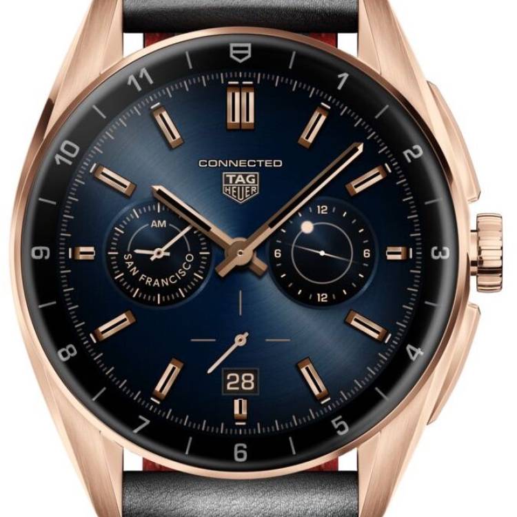 TAG Heuer Watch Connected Calibre E4 42mm Golden Bright Edition