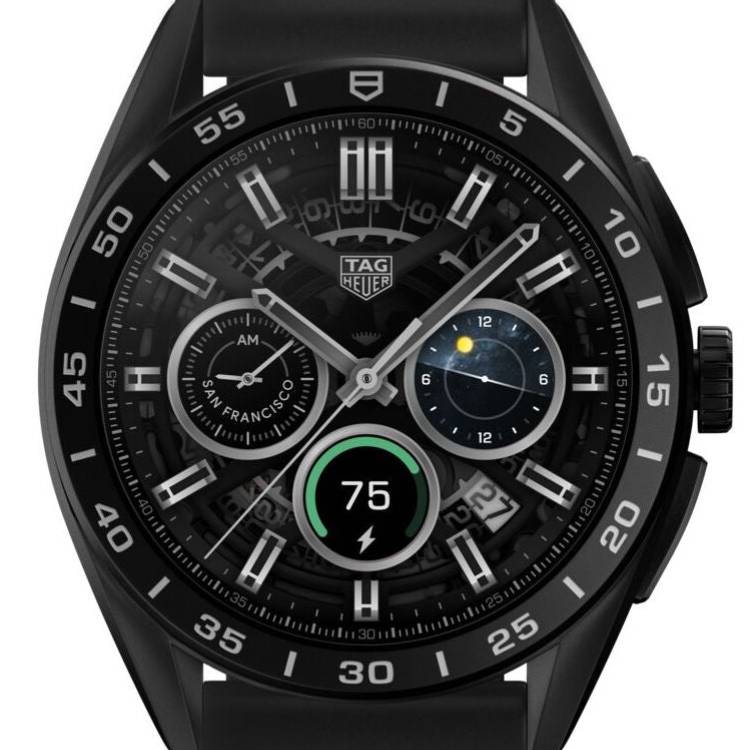 TAG Heuer Watch Connected Calibre E4 Titanium 45 - Black