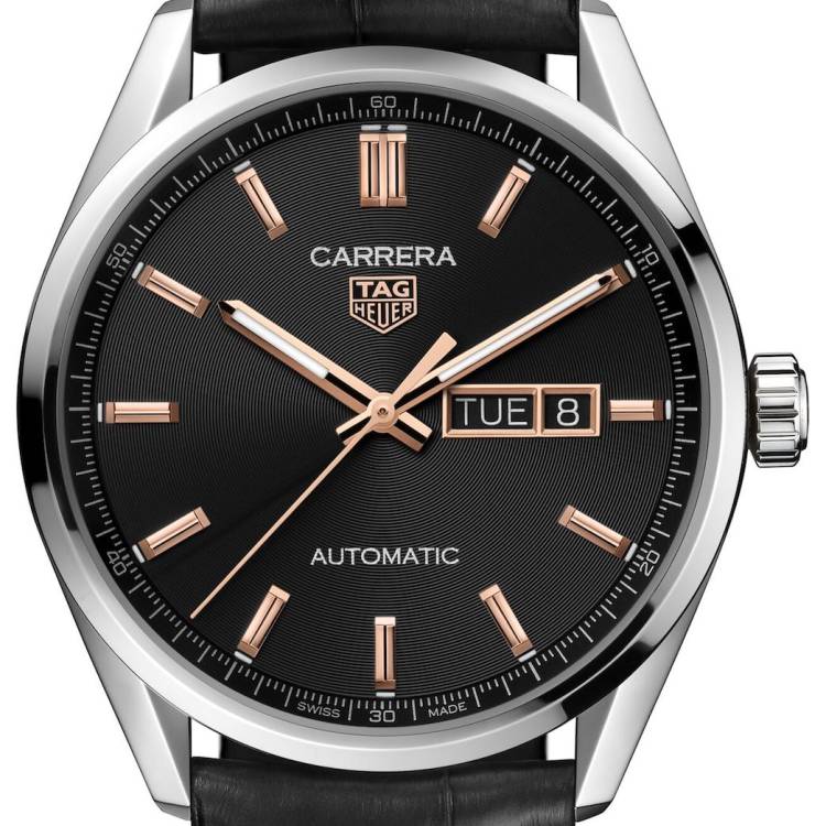TAG Heuer Watch Carrera Calibre 5 Automatic - Black