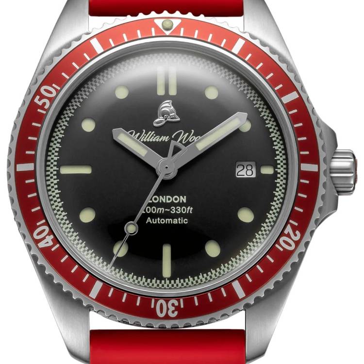 William Wood Watch Valiant Red Fire Hose