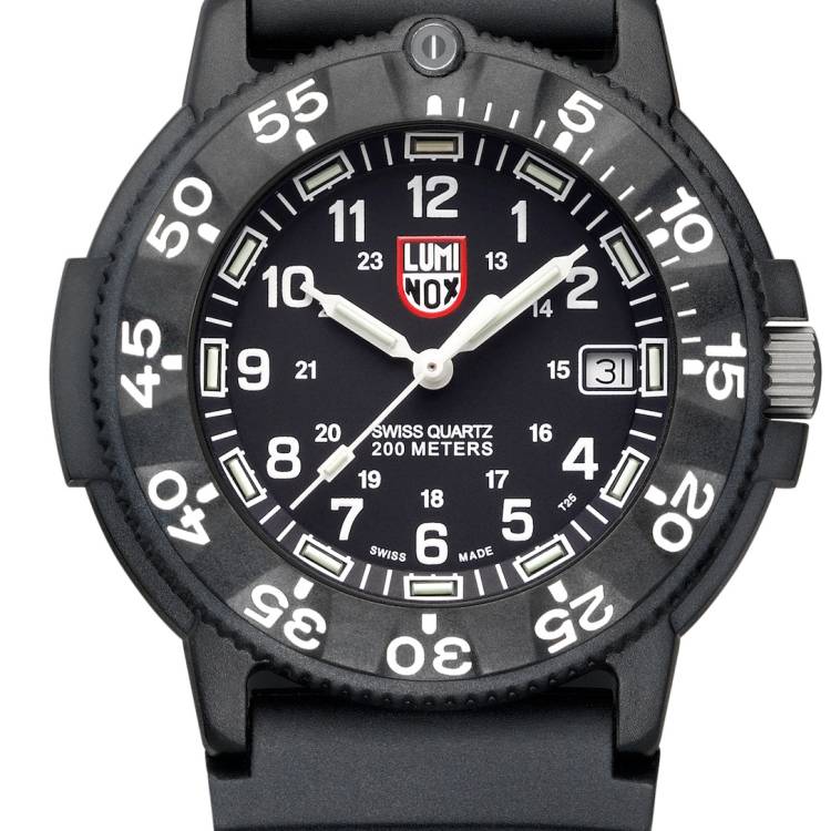 Luminox Watch Sea Original Navy Seal 3000 Series Black - Black
