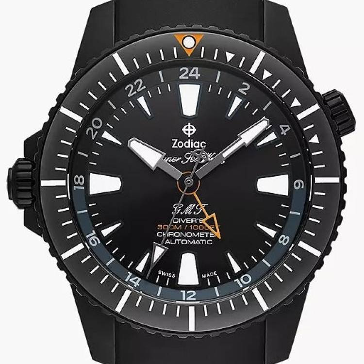 Zodiac Watch Super Sea Wolf Pro Diver GMT Limited Edition