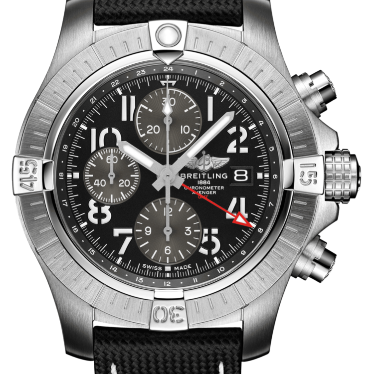 Breitling Watch Avenger Chronograph GMT 45 Folding Clasp