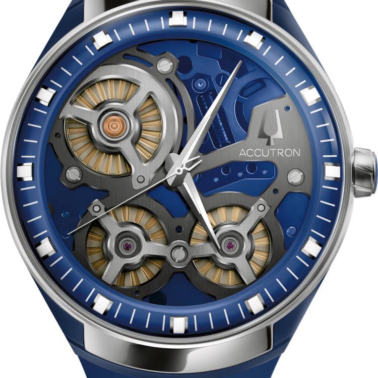 Accutron Watch DNA Casino Blue Limited Edition