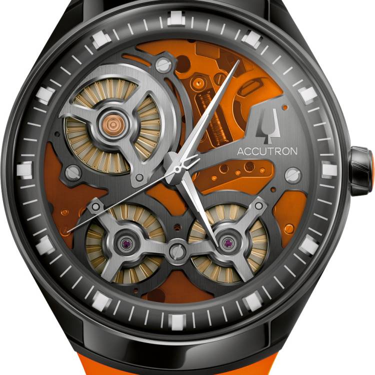 Accutron Watch DNA Casino Orange Limited Edition