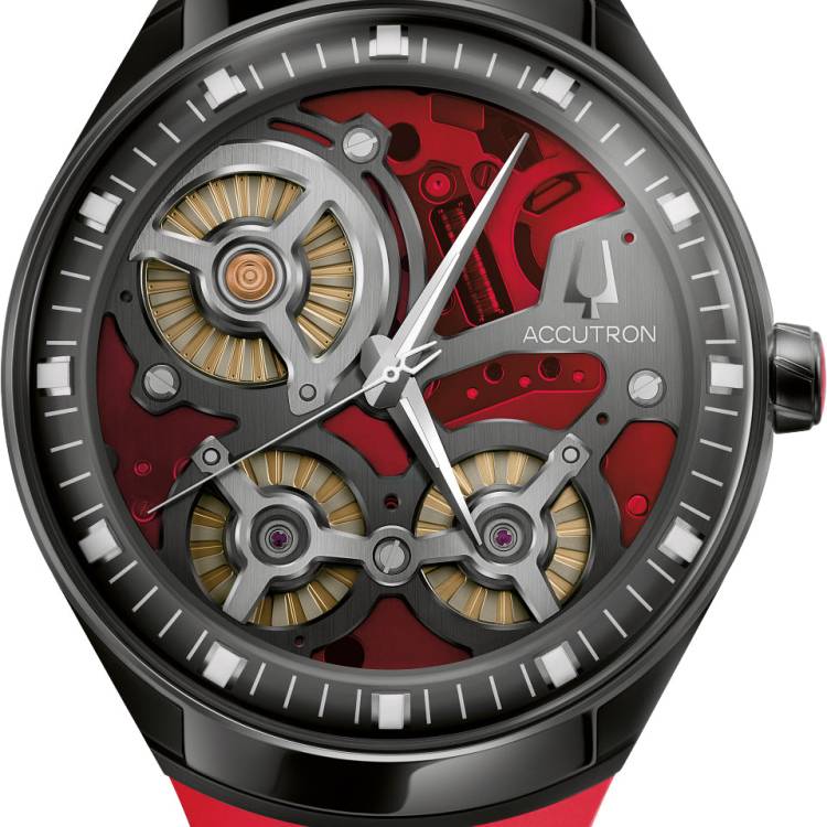Accutron Watch DNA Casino Red Limited Edition