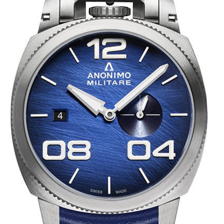 Anonimo Watch Militare Classic Automatic Mens - Blue