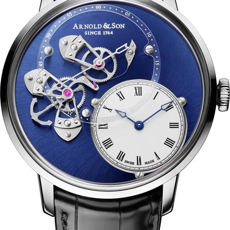 Arnold & Son Watch DSTB Steel - Blue