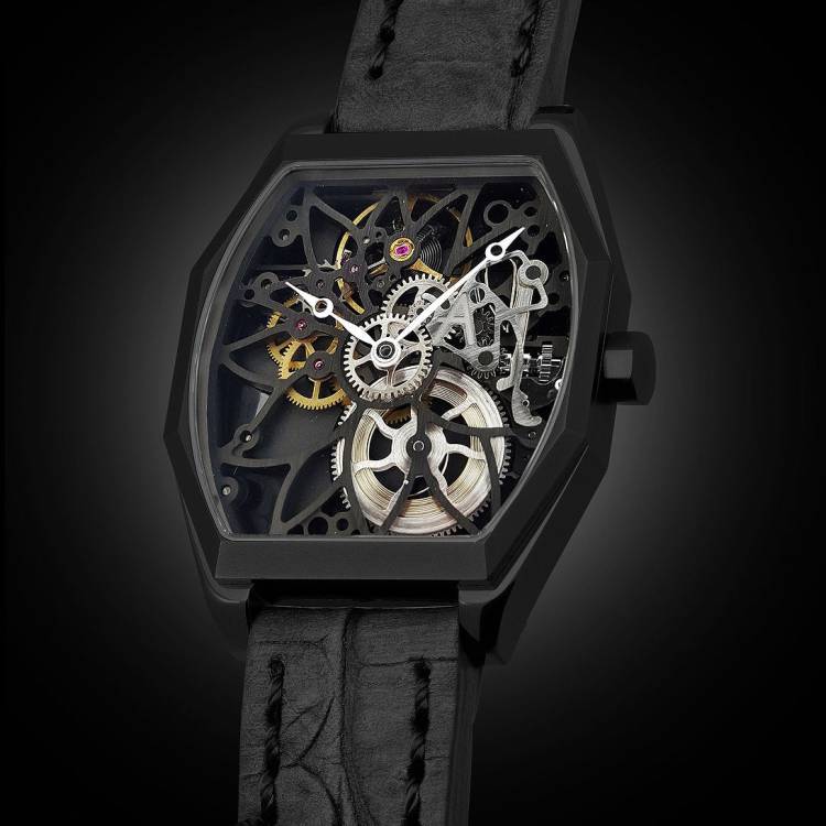 ArtyA Watch Son of Gears Black Edelweiss Limited Edition - Black
